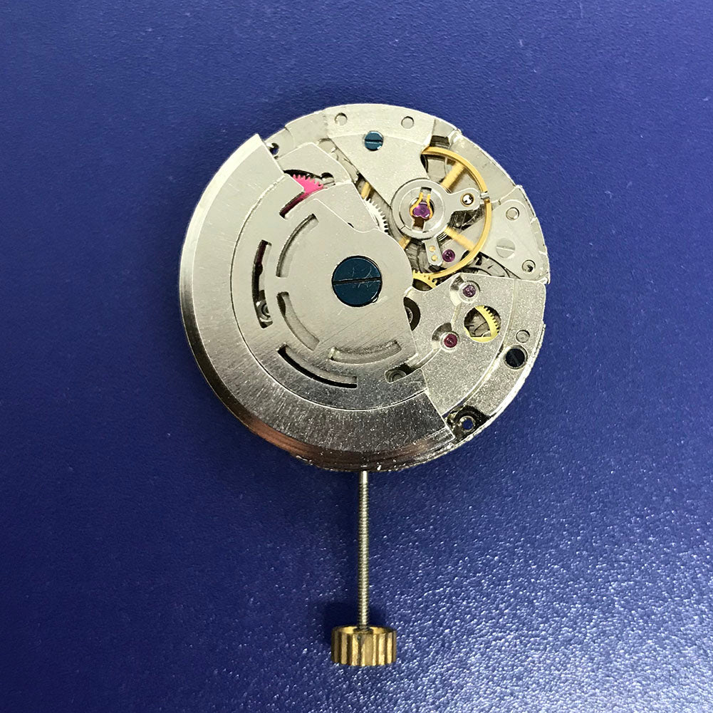 DG2813 automatic watch movement with 3 hands and date display, perfect for 8215/8205 replacements.