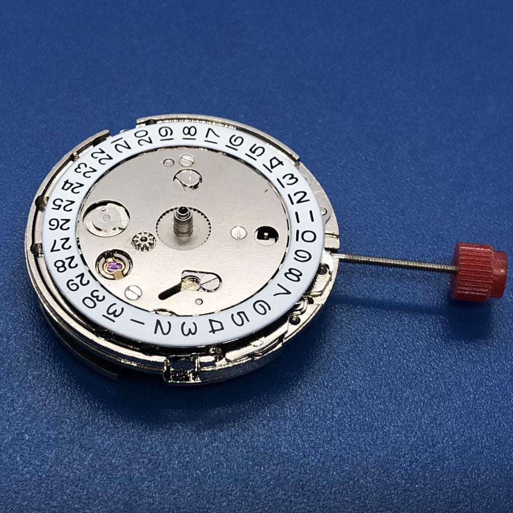 DG2813 automatic watch movement with 4 hands, model 8205 replacement for precise timekeeping.