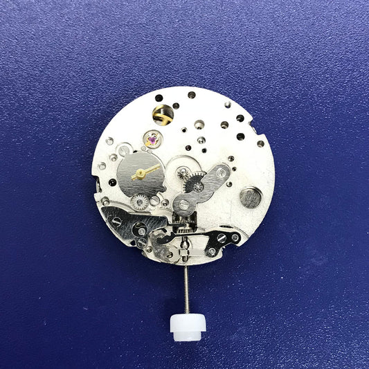 DG2813 silver automatic mechanical watch movement for precise timekeeping, ideal for watch repairs and accessories.