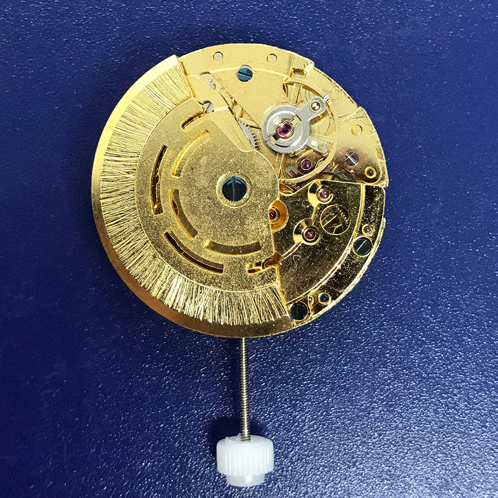 Golden DG2813 automatic watch movement showing date replacement feature, compatible with 8215 and 8205 models.