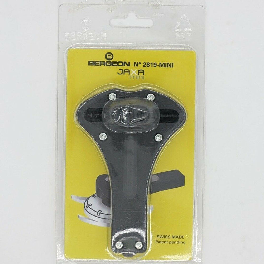 Bergeon 2819-MINI JAXA watch case opener tool, durable design for repairs up to 62mm diameter