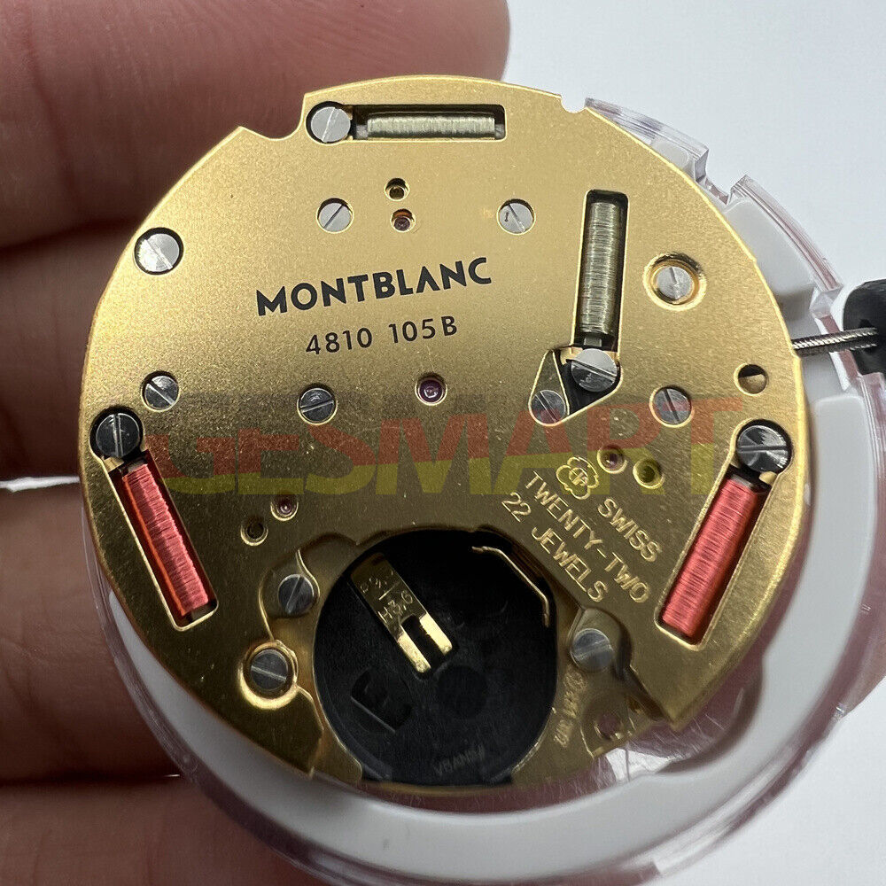 Montre <tc>ETA</tc> 251.372 Mouvement à quartz Mouvement doré de fabrication suisse
