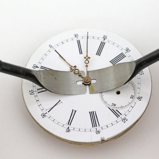 Bergeon 30012 watch hand levers 9mm wide for precise watch hand removal and installation.