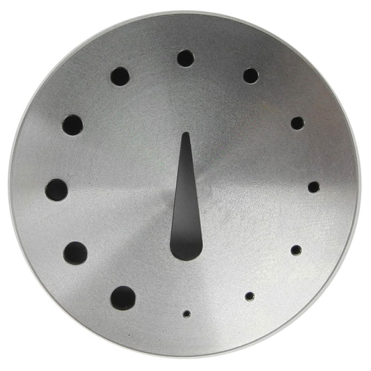 Bergeon 30110 metal tool for precise balance and hairspring adjustment in watchmaking.