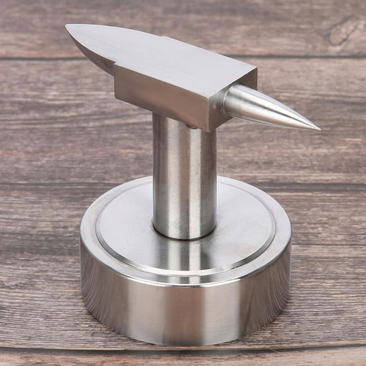 Iron Anvil Metal Cast round horn tool by Iron Anvil for blacksmith and silversmith jewelry crafting.