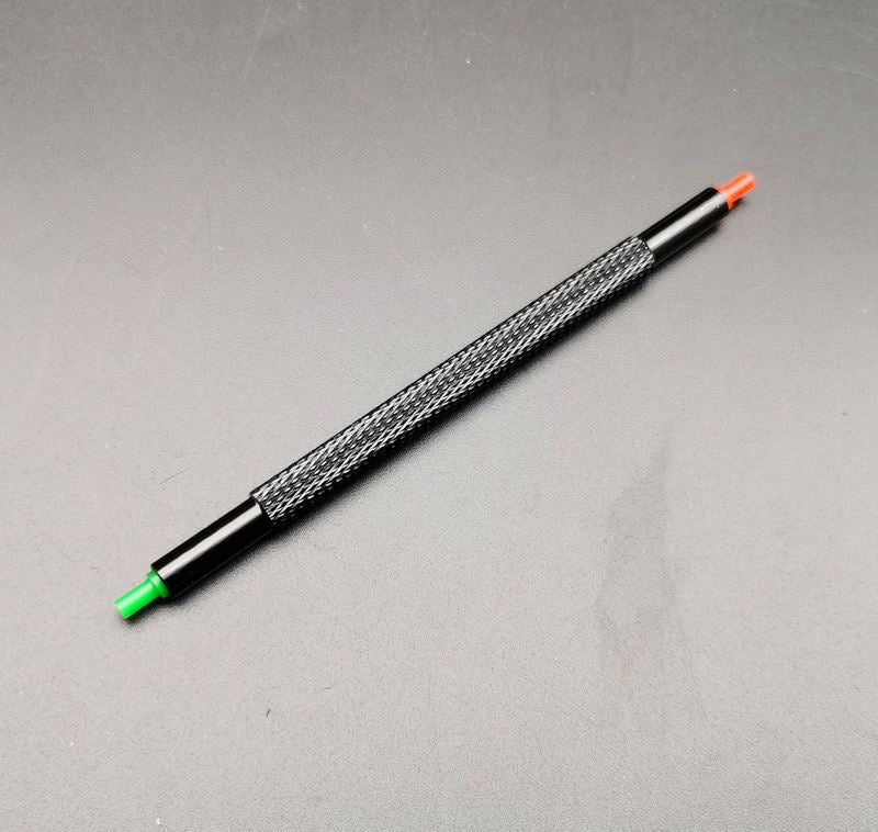 Set of 3 double-headed watch hands pressers by 7404, perfect for precise watch hand fitting and repair.