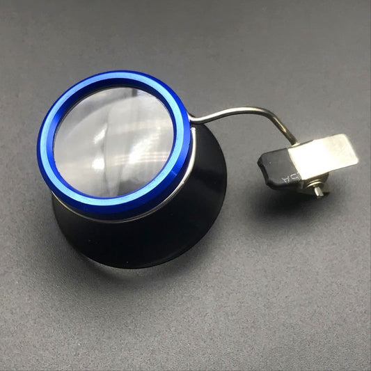 1. Ten-pack of clip-on eyeglass magnifier loupes, perfect for watchmakers and jewelers.