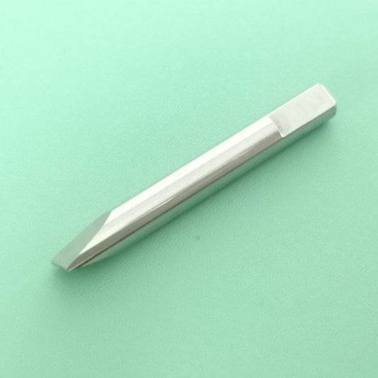 Ergonomic stainless steel screwdriver blades for watchmakers by 6899, ideal for precision repairs.