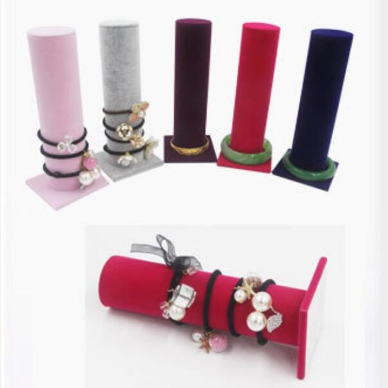 Vertical T-Bar Jewelry Stand for Bracelets and Hair Bands, sturdy organizer