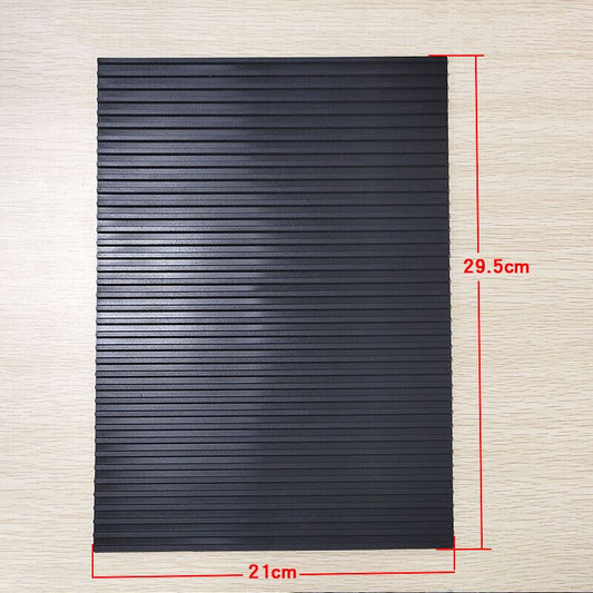 Heat-resistant, non-slip 30x21mm watch repair tool pad with adhesive back for secure workspace.