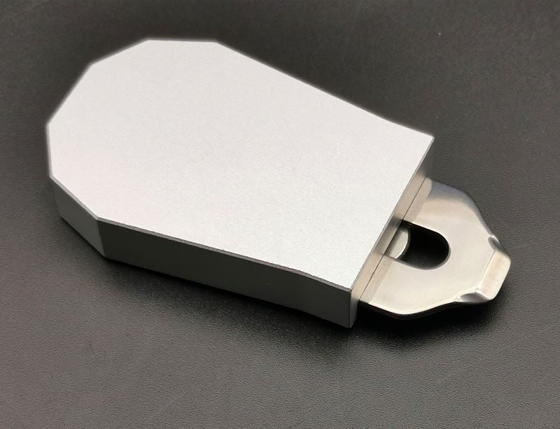 Stainless steel watch opener tool, durable for precise case back removal.