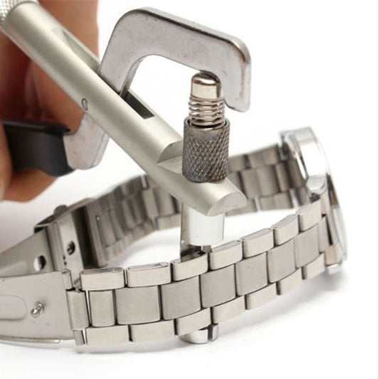Portable Hand Pins Remover tool for precise watch strap link adjustment and easy band resizing.