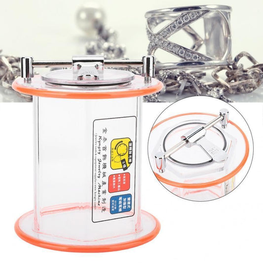 Pro ST-2000 Rolling Drum rotary polisher bucket for jewelry polishing by Pro brand.