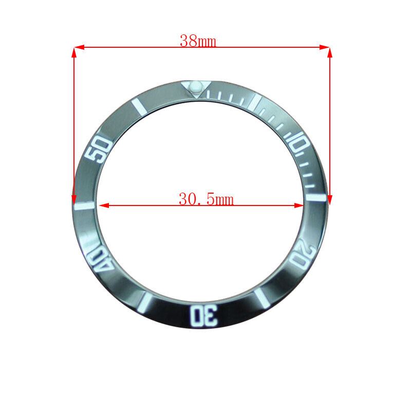38mm Keramik Uhr Lünette Für GMT Herren Uhr Zubehör Uhr Reparatur Teil