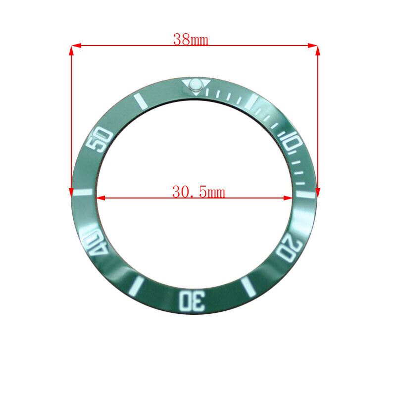 38mm Keramik Uhr Lünette Für GMT Herren Uhr Zubehör Uhr Reparatur Teil