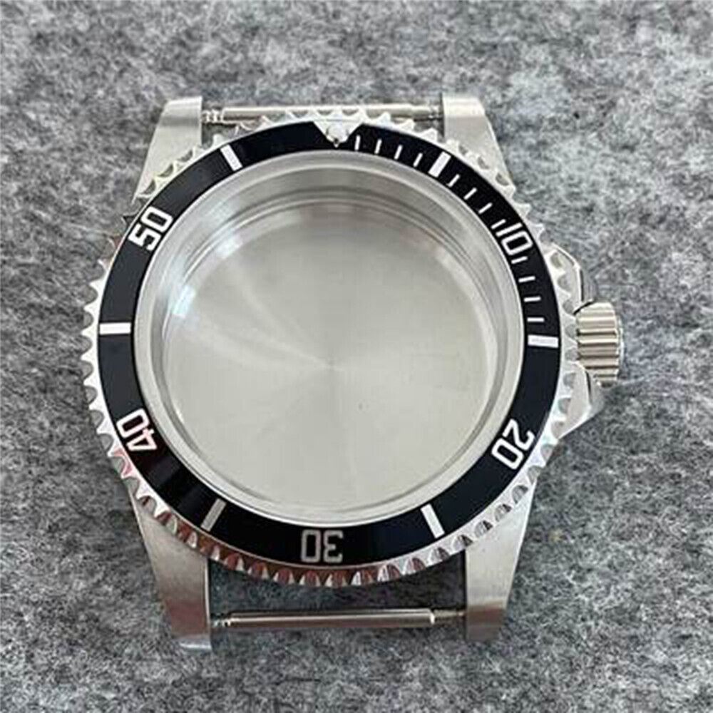 Waterproof 39.5mm watch case with stainless steel, sapphire glass for NH35/36 movements.