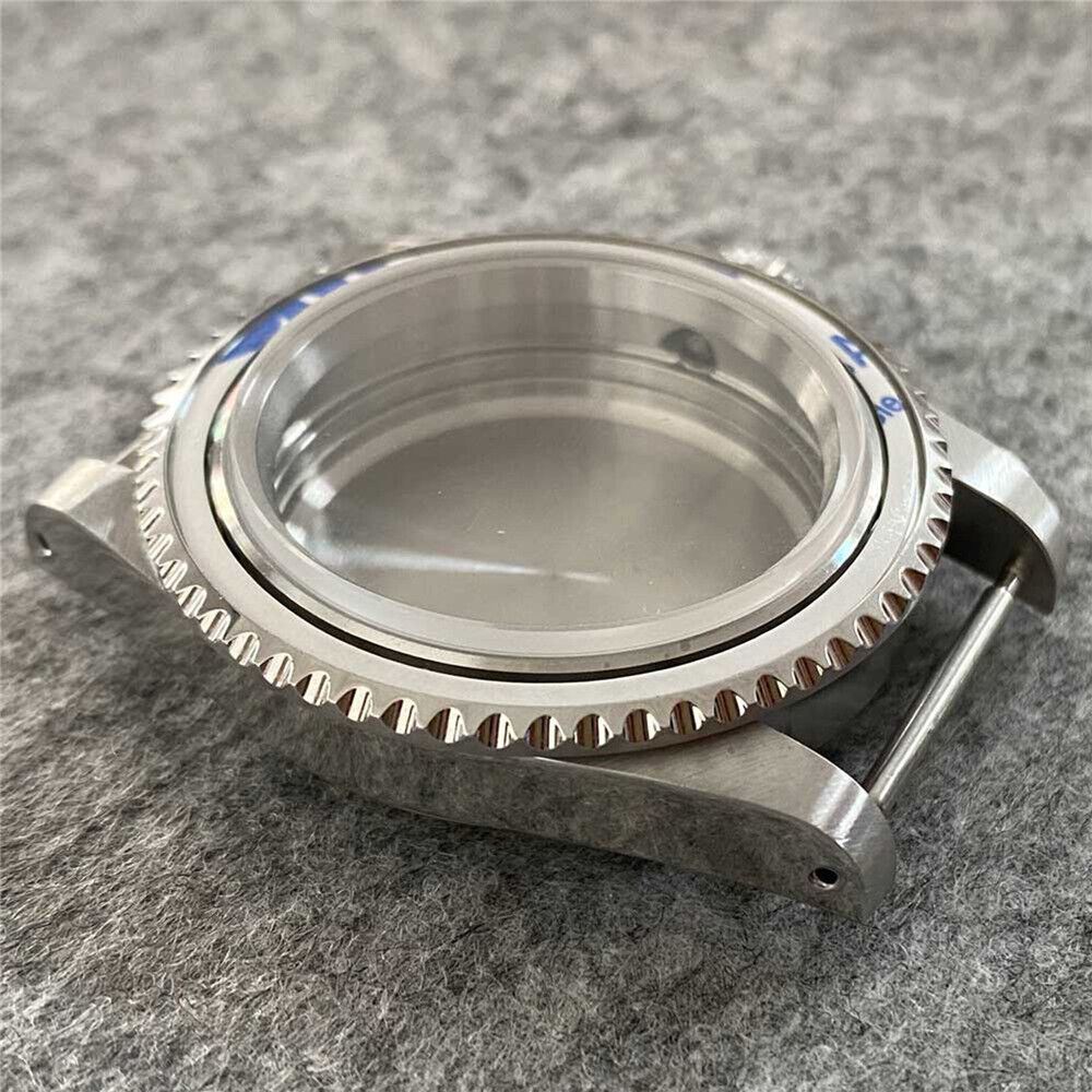 Waterproof 39.5mm watch case with stainless steel, sapphire glass for NH35/36 movements.