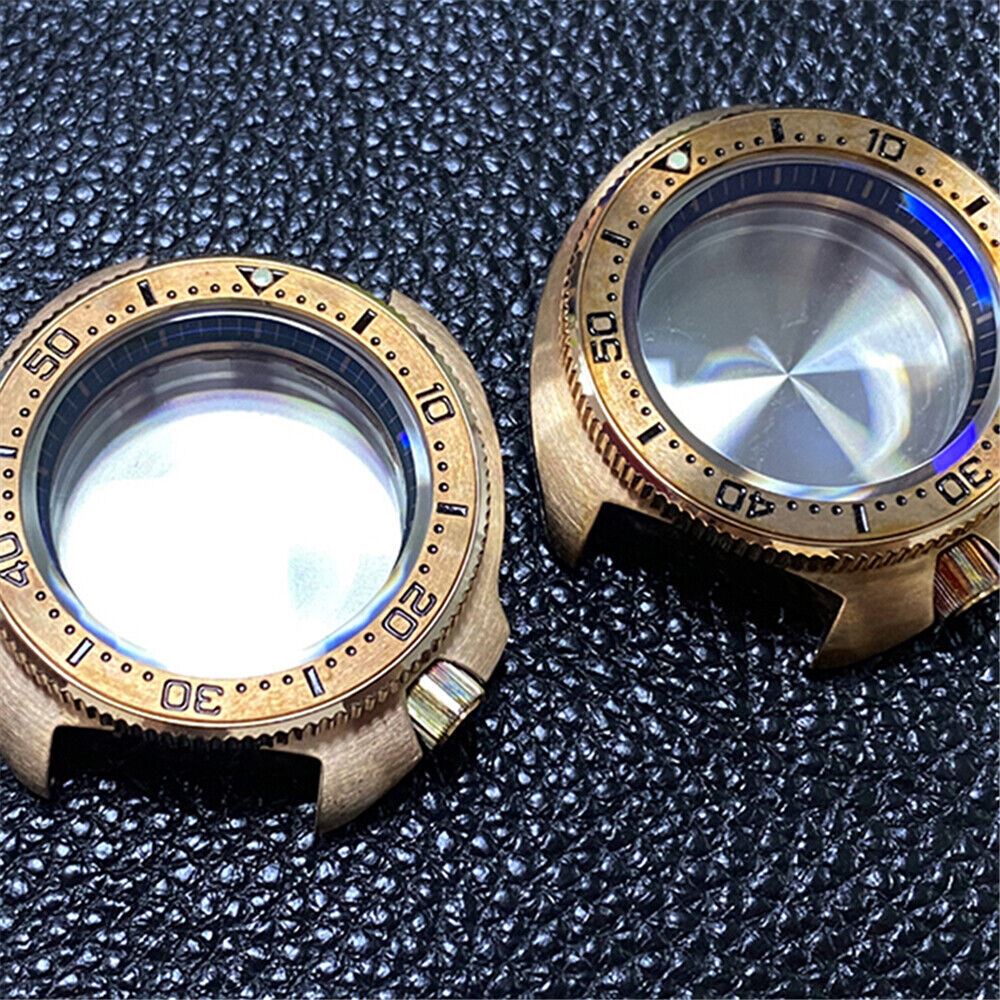 NH36A watch case in tin bronze, durable and stylish accessory for NH35A watch customization.