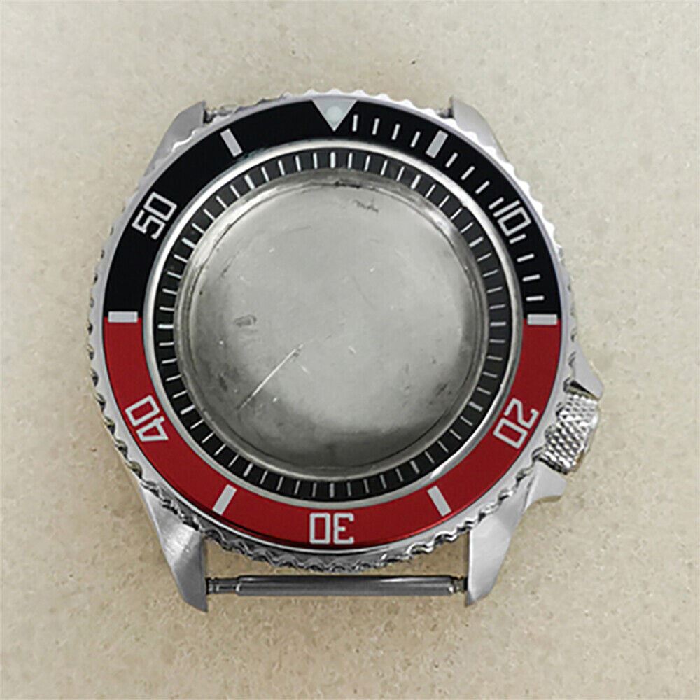 1. Stainless steel 41.5mm watch case for NH35/36 movement, compatible with SKX007 models.