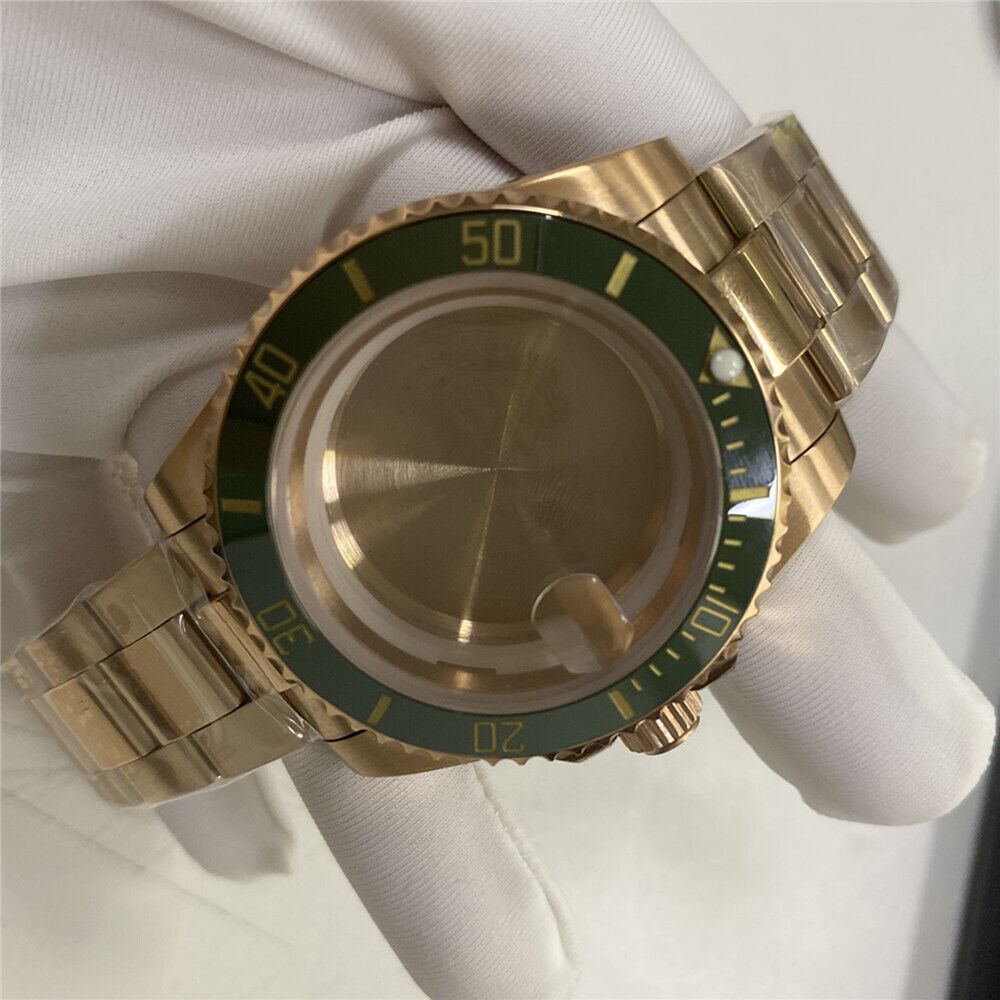 41MM watch case with 20MM strap for Miyota 8215/8205/8200/2813 movements, durable and stylish.