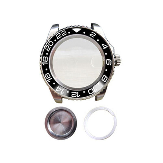 40MM watch case back bezel for MIYOTA 8215 movement, durable accessory for precise watch assembly.