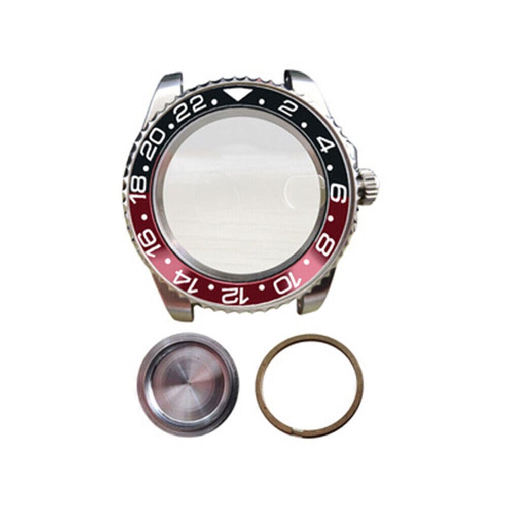 40MM watch case back bezel for MIYOTA 8215 movement, durable accessory for precise watch assembly.