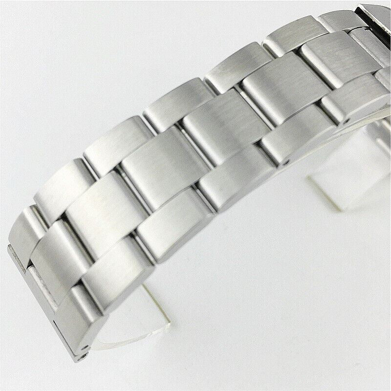 Diving Silk watch band with double lock buckle, available in 18-26mm widths for secure fit and style.