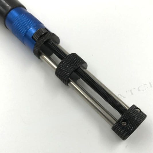 Straight type watch adjustable case opener, ideal for precise back case removal on watches.