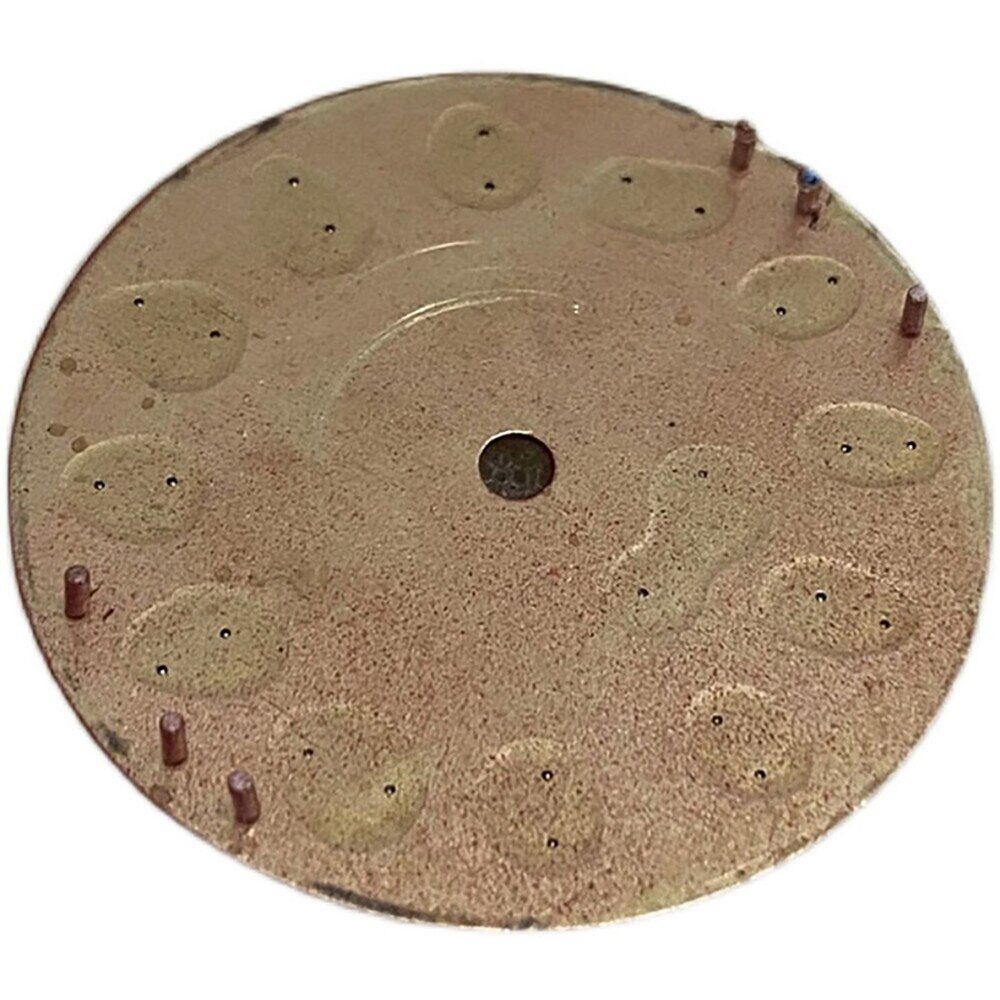 28,5 mm grün leuchtendes Zifferblatt für NH35-Uhrwerk, Uhrenteile 9-3-6