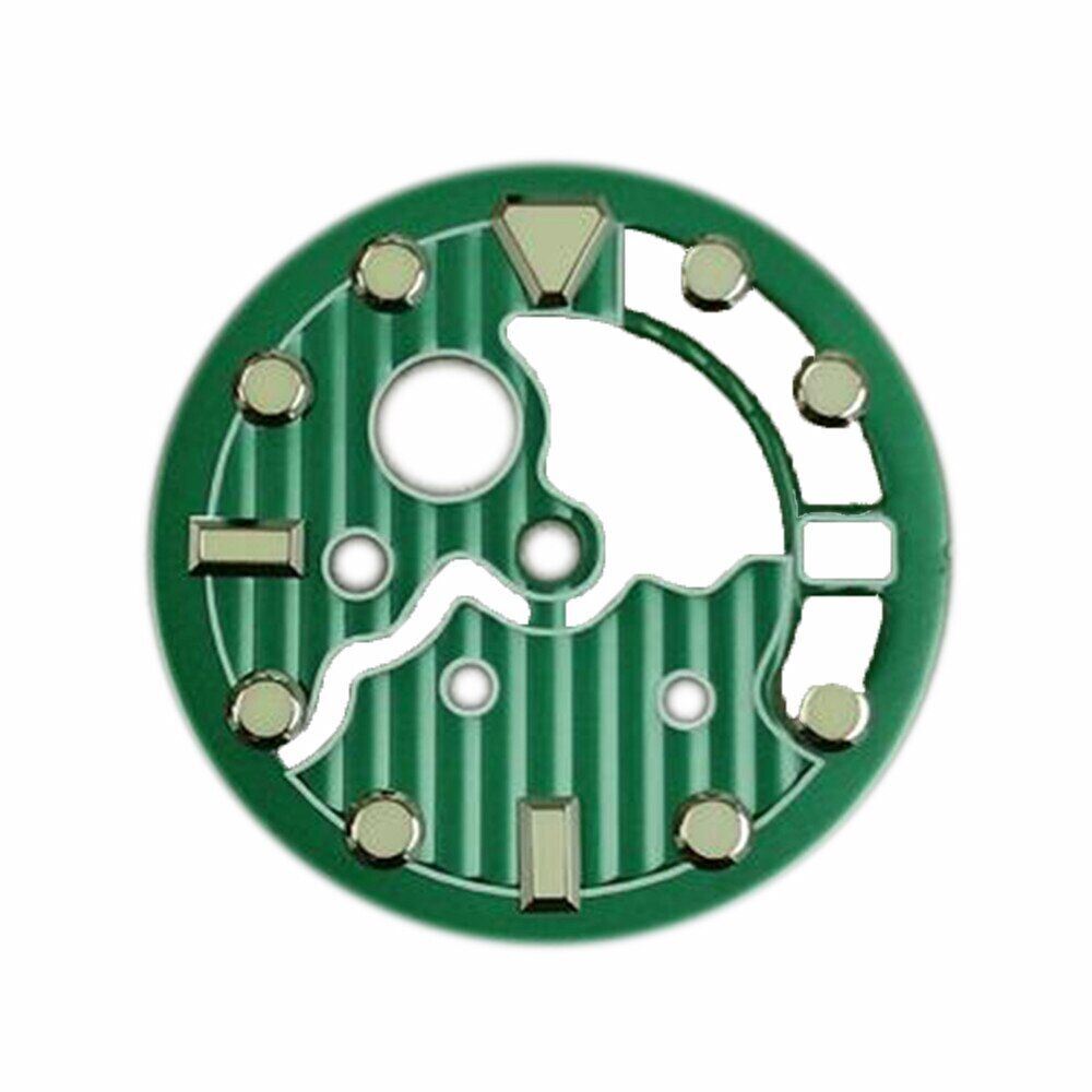 Cadran lumineux creux C3 de 28,5 mm pour mouvement NH35/NH36 pour date à 3 heures