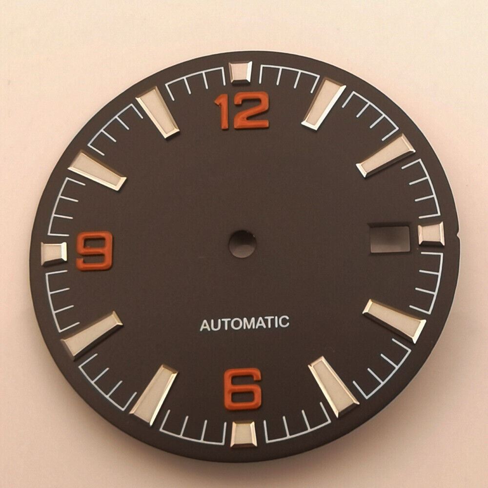 Nouvelle montre Hippocampus 600 31 mm, cadran vert lumineux, compatible avec le mouvement NH35