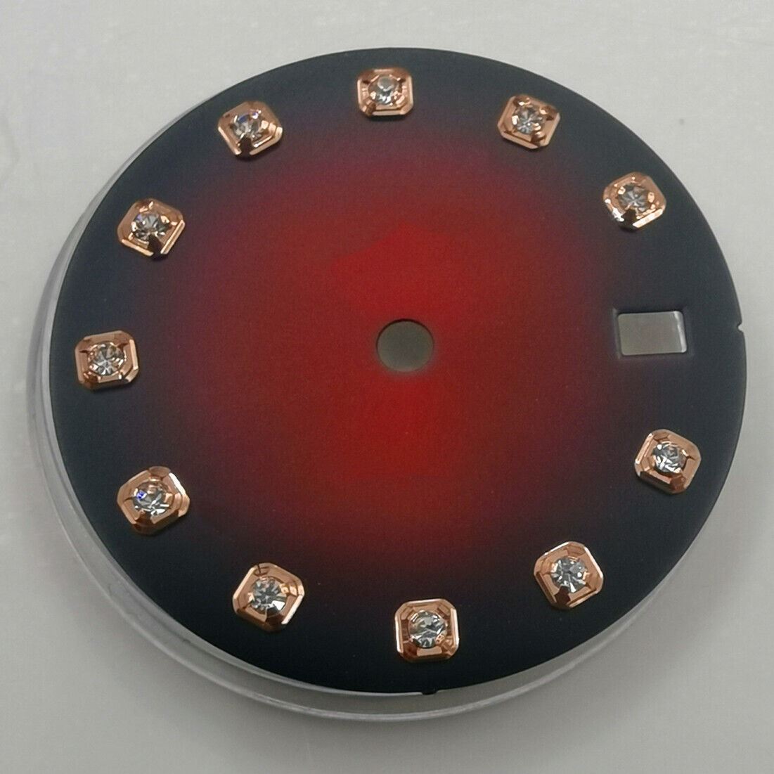 29 mm Zifferblatt ohne Leuchtmasse, geeignet für NH35 NH36 Uhrwerk, Imitation Diamond Nail