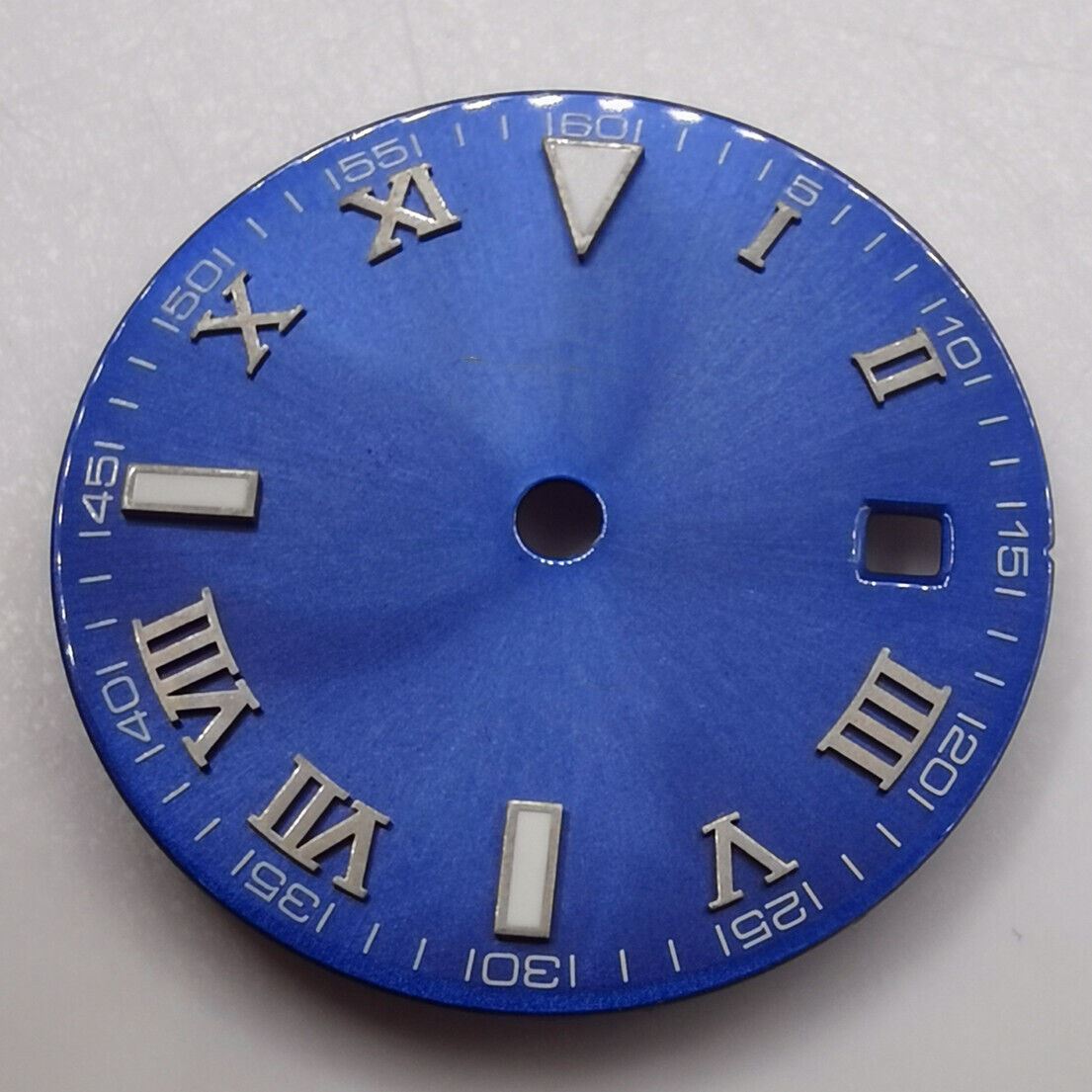 Green luminous 29.2mm watch dial for ETA2824, Miyota 8200 movements, ideal watch accessory.