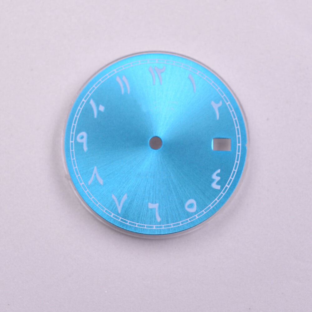 Cadran de montre à chiffres arabes de 28,50 mm, compatible avec le mouvement NH35 NH35A AB-4
