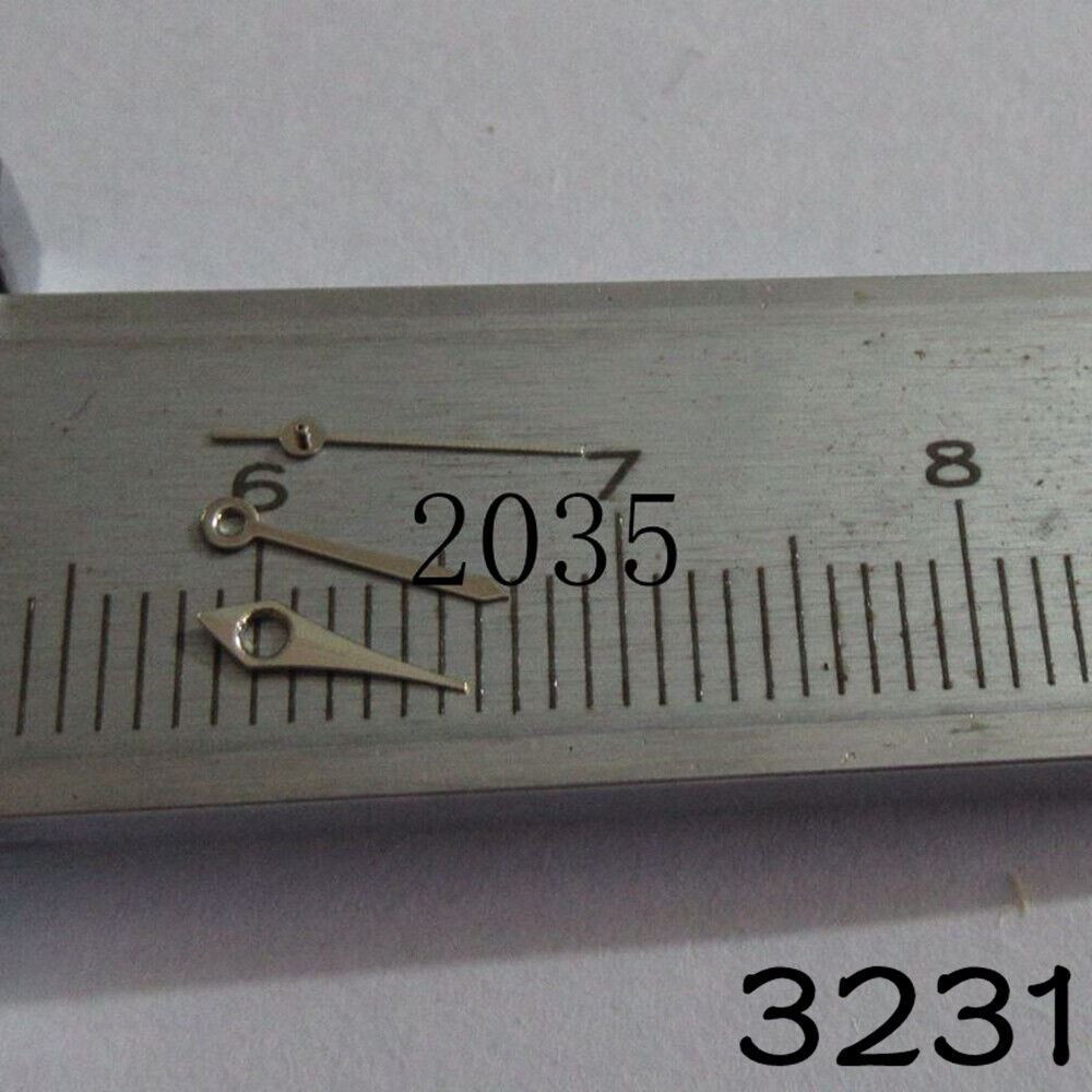 Set of precision watch hands for Miyota 2035 movement, model NO.3231, compatible with various watches.