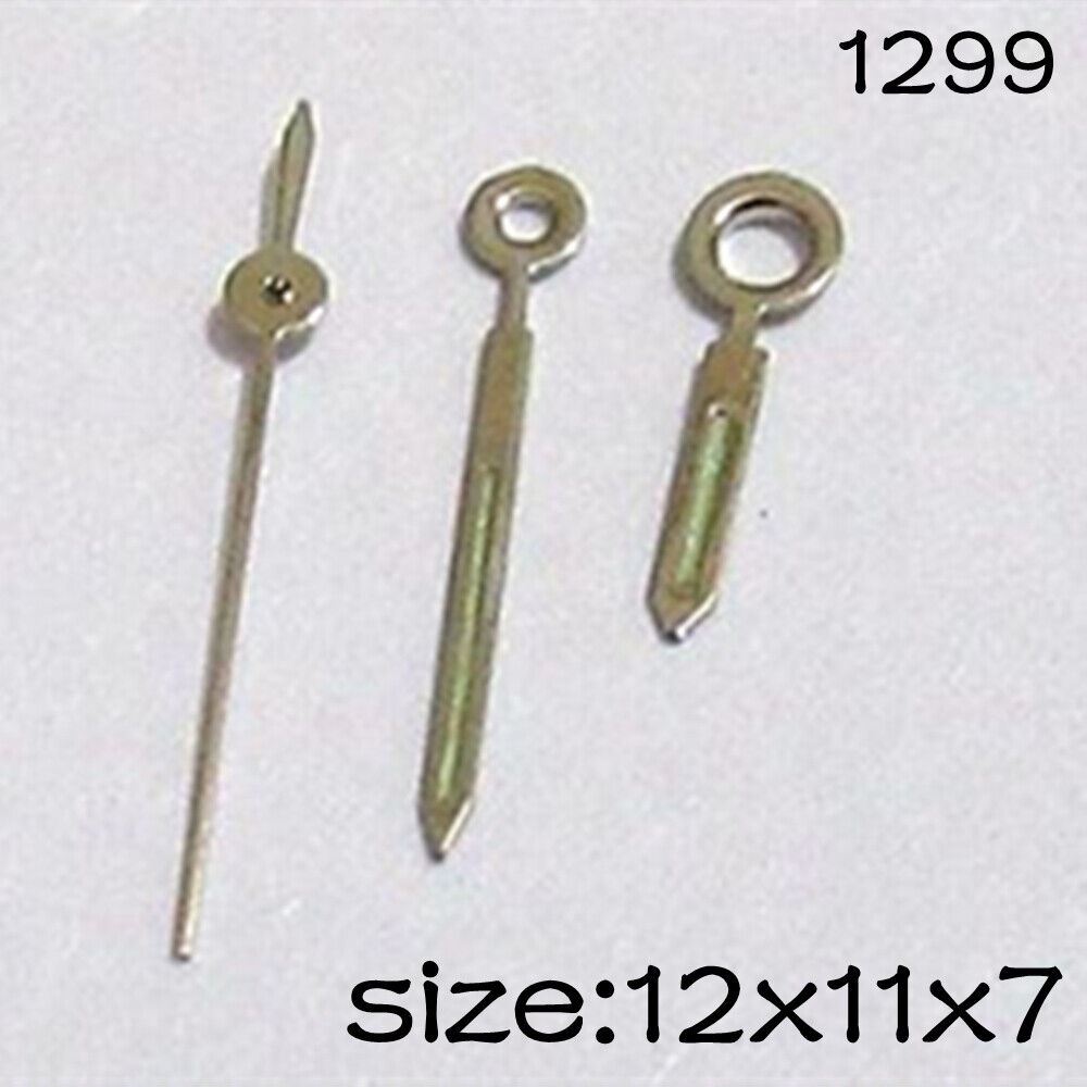 Luminous watch hands set for Miyota 2015, sizes 12mm/11mm/7mm, enhances visibility and precision.