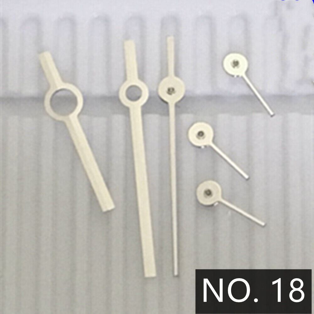 Golden watch hands for Ronda 5030.D quartz movement, precise fit for elegant timepieces P1-H5-NO18.