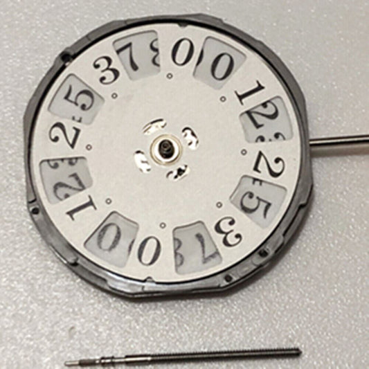 Miyota 1M52 Japan Quartz Movement watch with 3 hands and date display at 12, precise timekeeping
