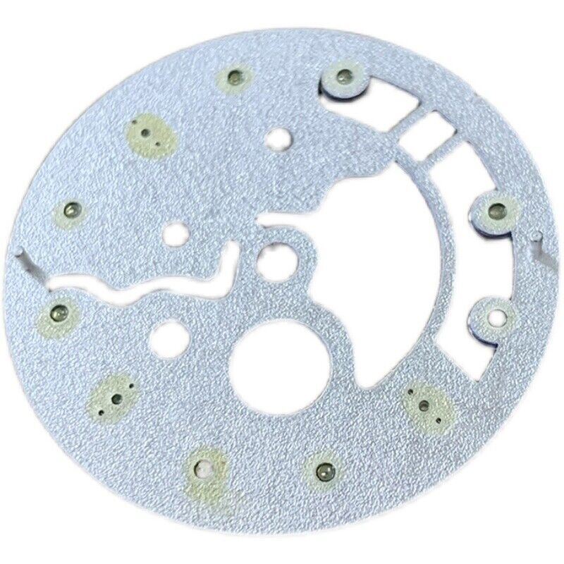 Cadran de montre lumineux vert creux C3 de 28,50 mm, compatible avec les mouvements NH35/NH36