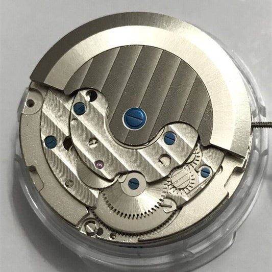 Shanghai Automatic mechanical watch with hollow balance wheel at 6 o'clock, China-made, elegant design.