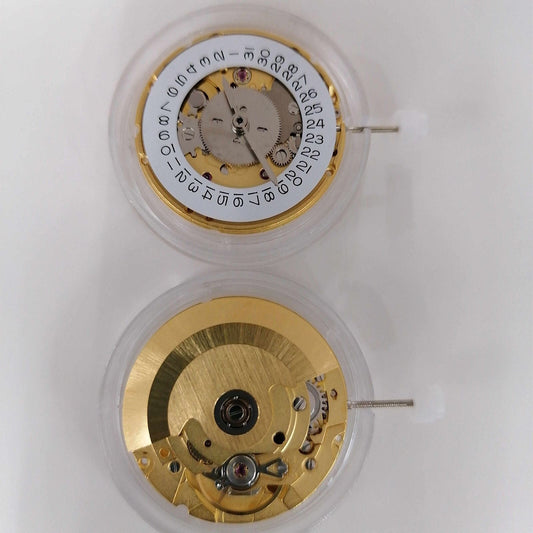 Hangzhou HZ6460 mechanical watch movement with date at 3, China-made replacement for ETA2836.
