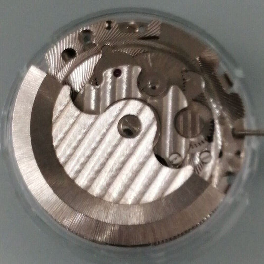 Asian Shanghai Perpetual Calendar watch movement with mechanical ETA7751 replacement for precise timekeeping.