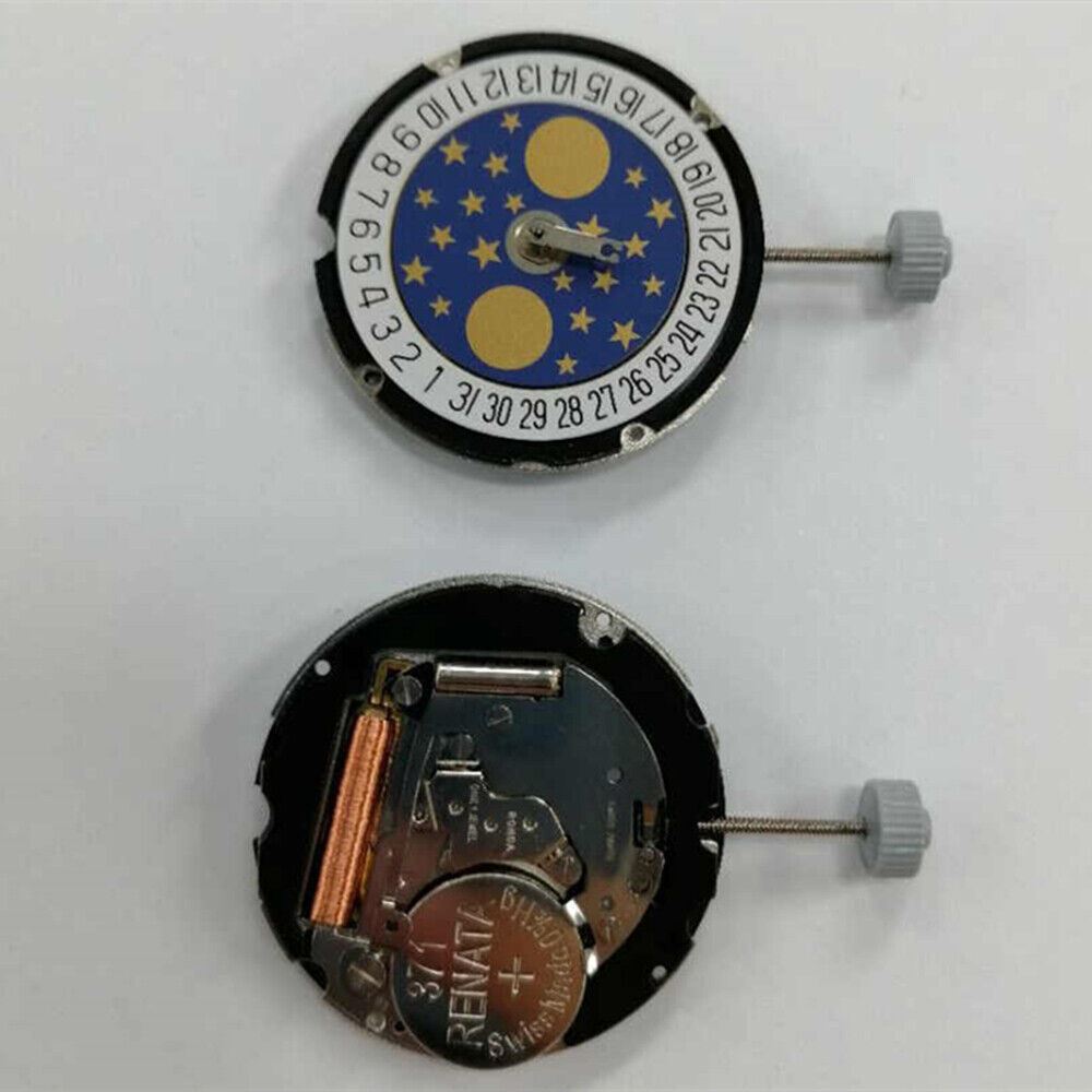 Mouvement de montre à quartz Ronda 708 Date@6 Pièces suisses