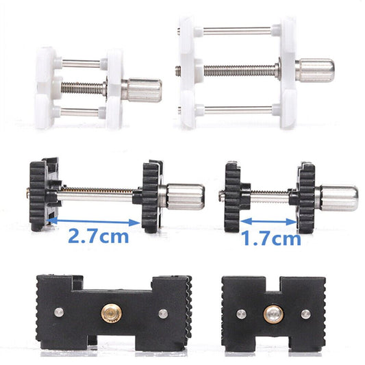 1. Versatile 2-in-1 plastic extensible watch holder, perfect for secure storage and display.