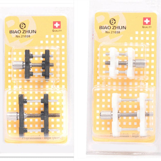 1. Versatile 2-in-1 plastic extensible watch holder, perfect for secure storage and display.