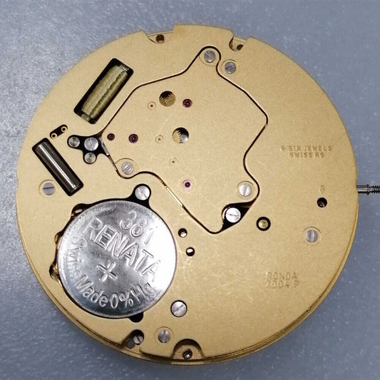 Ronda 7004P Swiss quartz watch movement for precise timekeeping and durability