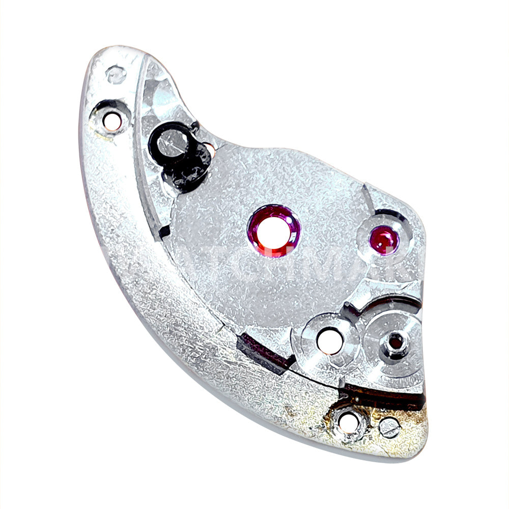 Swiss Made Genuine 3135-105 Barrel Bridge by Generic, compatible with 3130, 3135, and 3186 movements for watch repair.