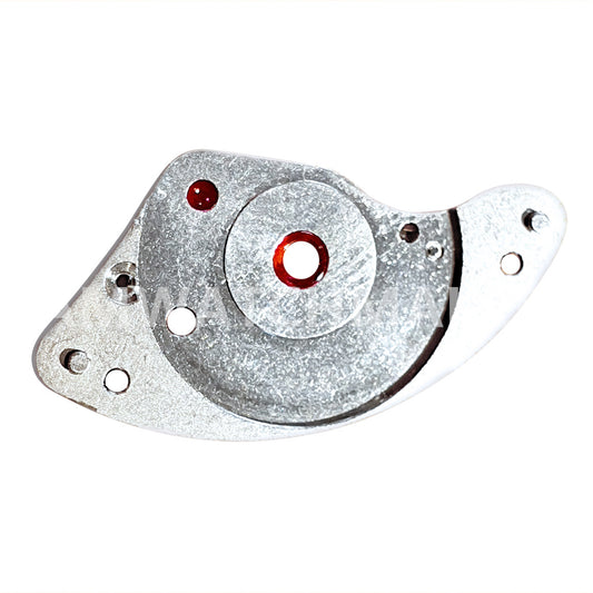 Swiss Made Genuine 3135-105 Barrel Bridge by Generic, compatible with 3130, 3135, and 3186 movements for watch repair.