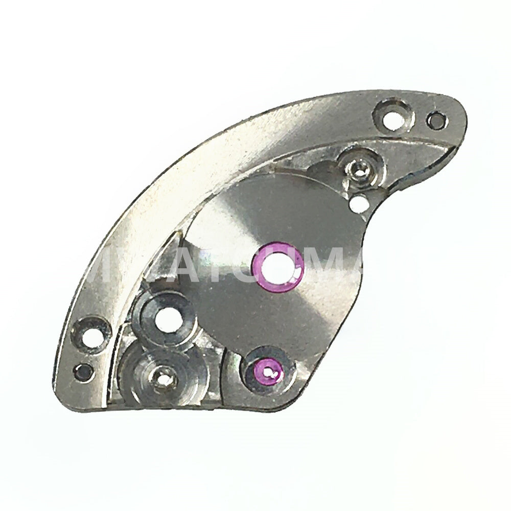 Swiss Made Genuine 3135-105 Barrel Bridge by Generic, compatible with 3130, 3135, and 3186 movements for watch repair.
