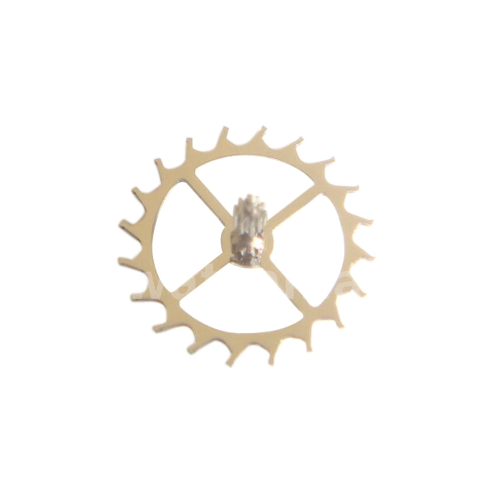 Swiss Made Genuine 3135-410 Escape Wheel for Rolex 3130 3135 movement, precision watch part.